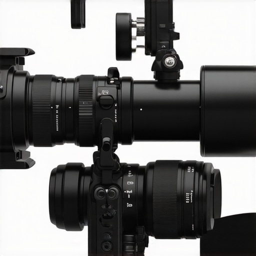 Versatile Modular Camera Rig A professional camera rig with modular components for diverse shooting needs