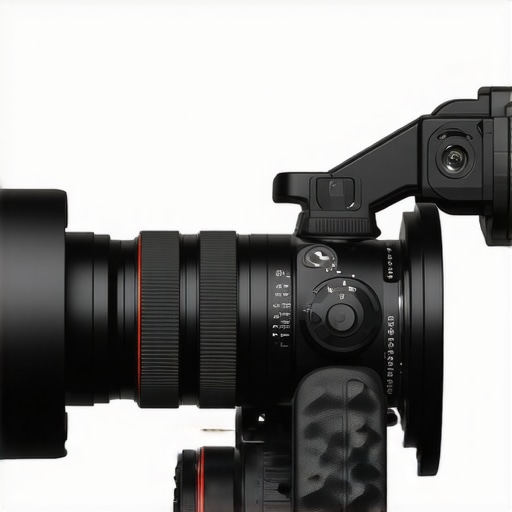Close-up of magnetic camera rig accessories showing secure attachment and sleek design